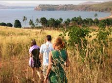 Enjoy walking around the beach area. Walking